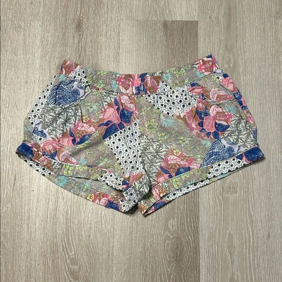 Victoria's Secret Other - Victoria’s Secret Patchwork Print Pajama Sleep Shorts w Pockets Sz Small
